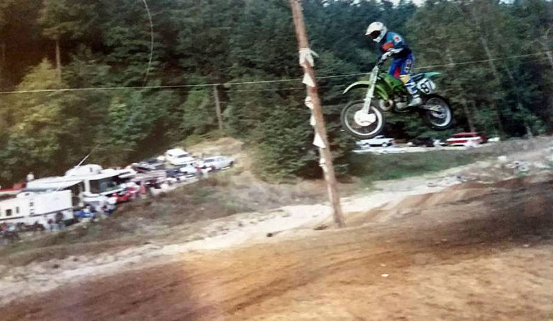 unknown racer at the Jollie's grounds